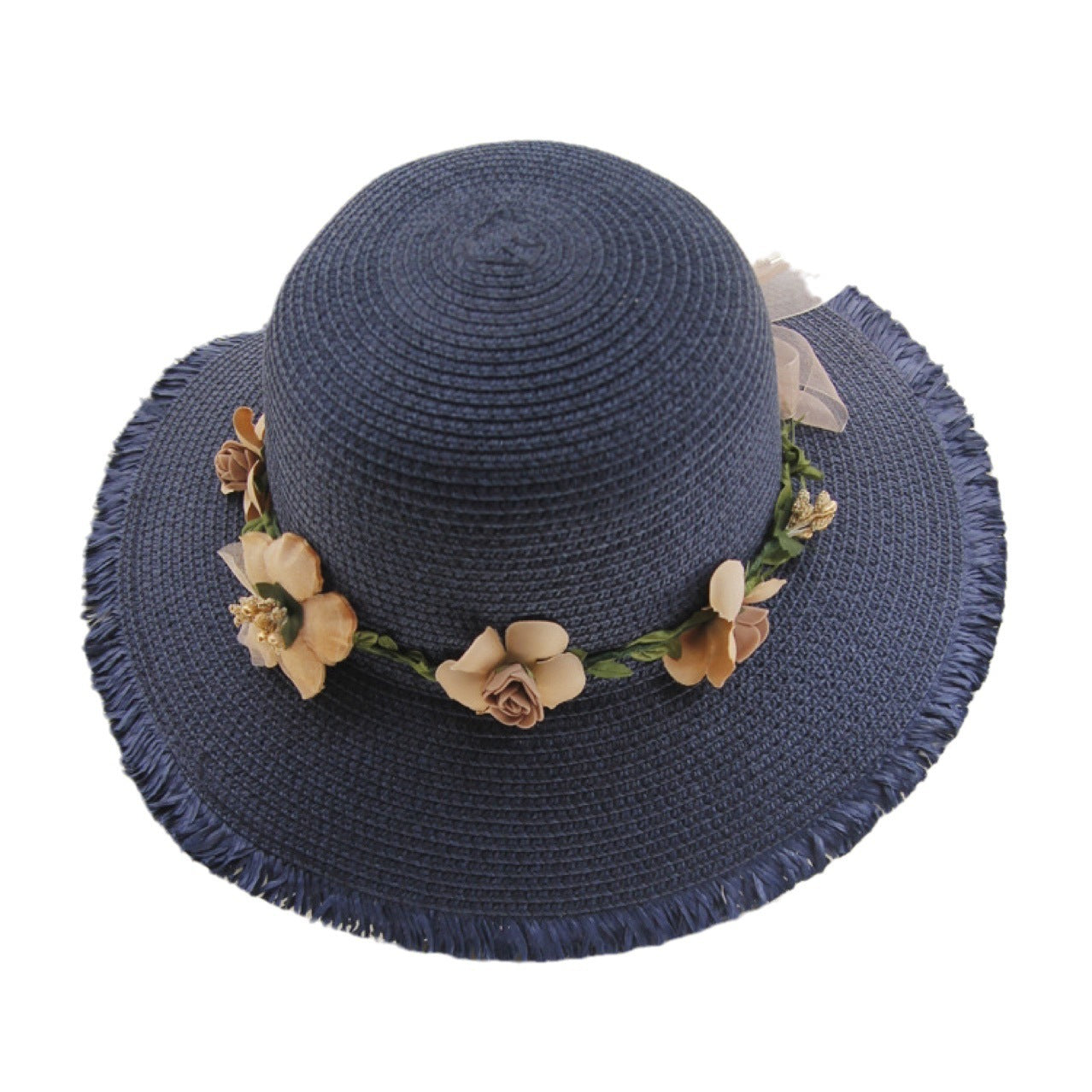 Beach Straw Hat Women's Fresh Seaside Face Covering