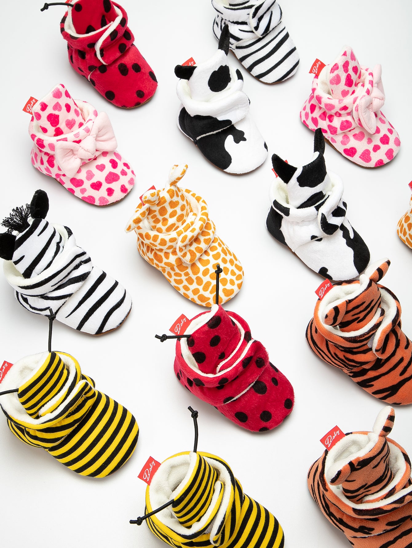 Newborn Baby Animals Warm Fleece Socks Shoes Autumn Winter