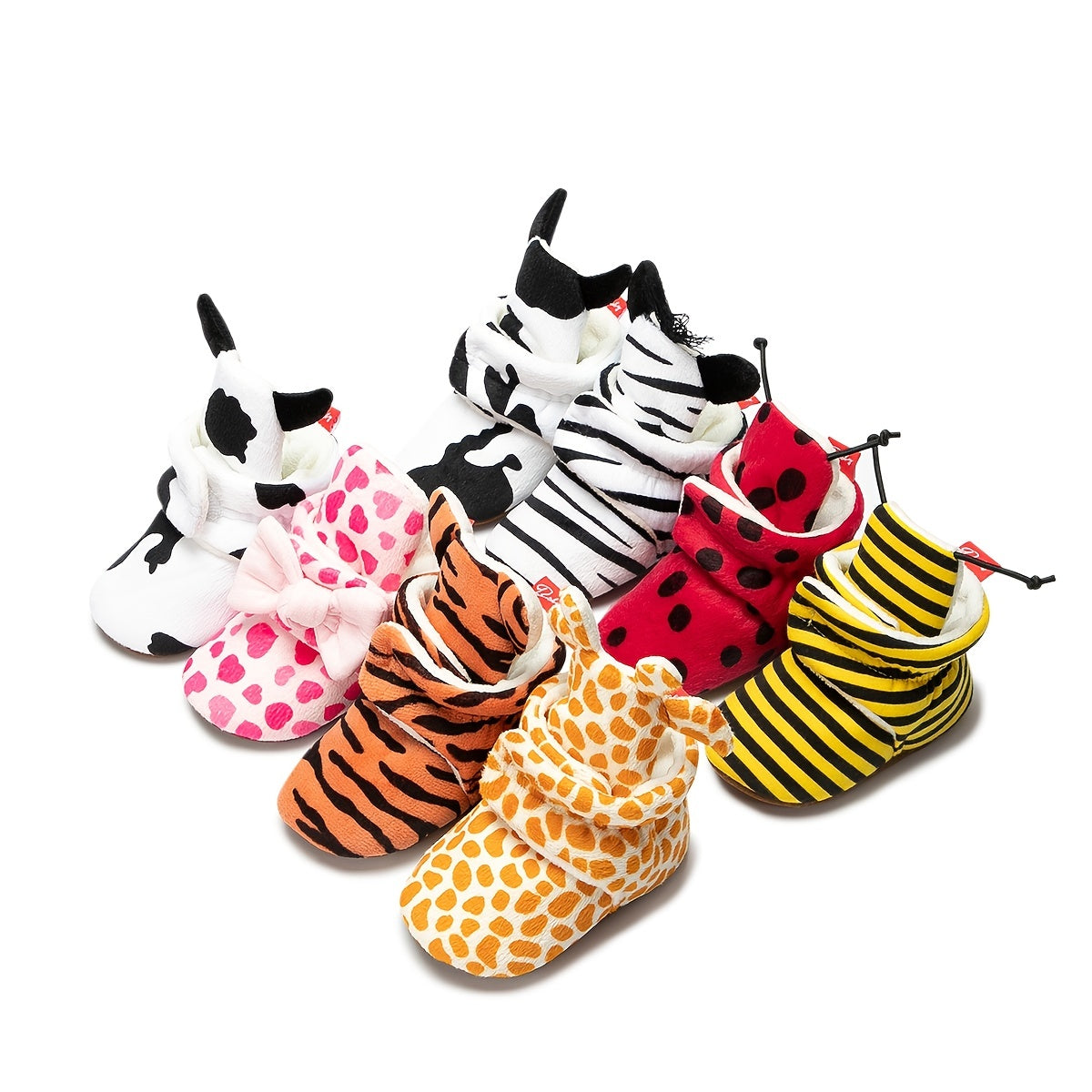 Newborn Baby Animals Warm Fleece Socks Shoes Autumn Winter
