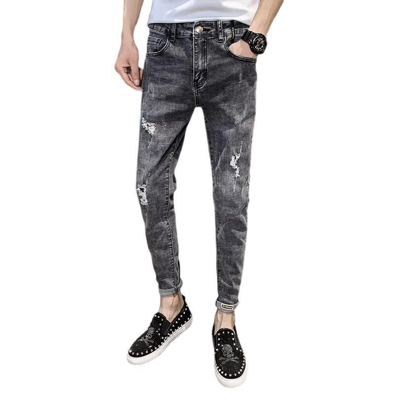 New Youth All-matching Simple High-grade Pants