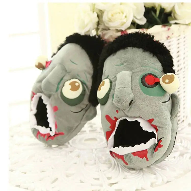 Funny Zombie Slippers for Halloween - The Walking Dead