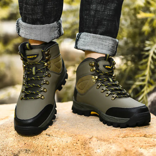 Men's Warm Winter Hiking and Climbing Sports Shoes