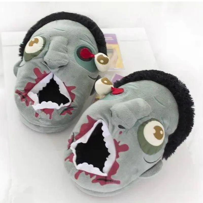 Funny Zombie Slippers for Halloween - The Walking Dead