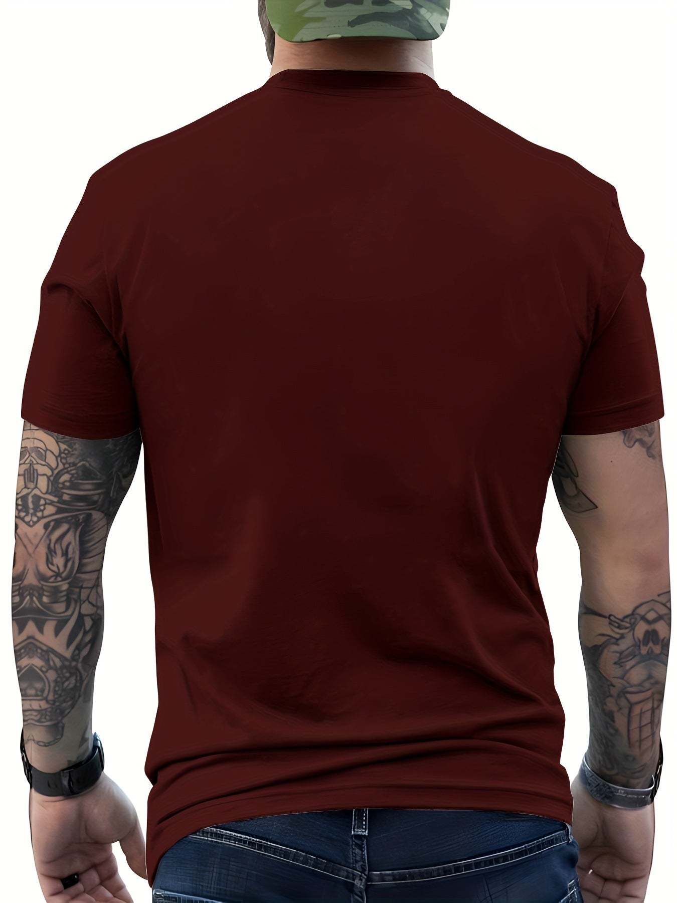 Men's Fashion 3D T-shirt Casual Loose