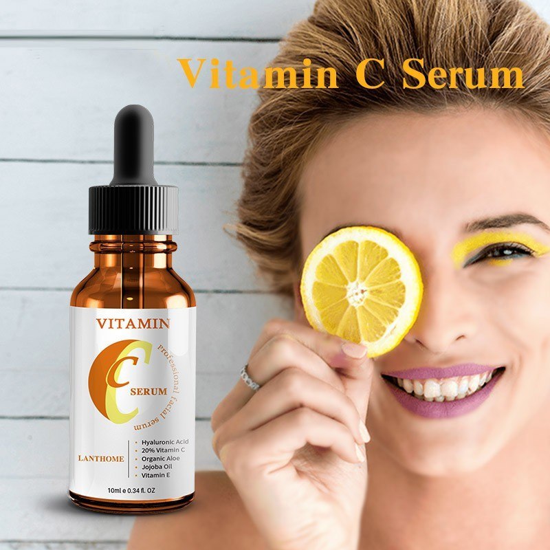 Vitamin C Hyaluronic Acid Facial Serum Anti-Aging Moisturizing Skin Care