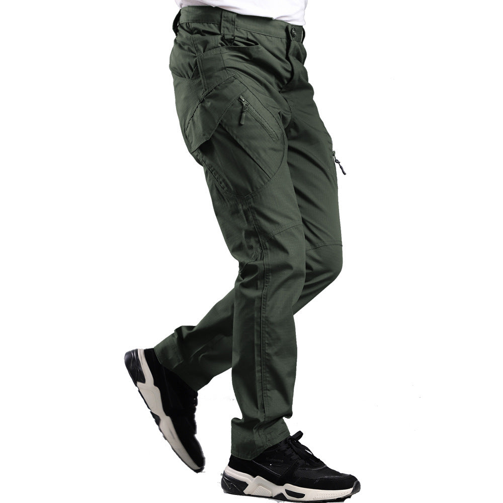 Loose Multi-pocket Pants Overalls Multi-pocket Outdoor Military Fans