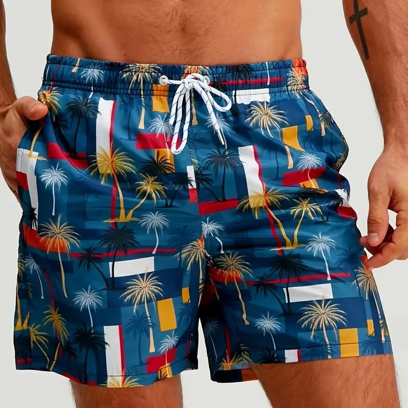 Men's Four Seasons Leisure 3D Printed Beach Shorts