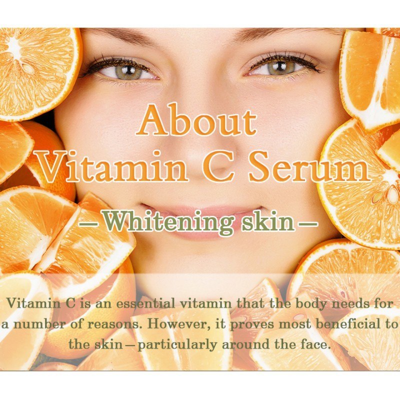 Vitamin C Hyaluronic Acid Facial Serum Anti-Aging Moisturizing Skin Care
