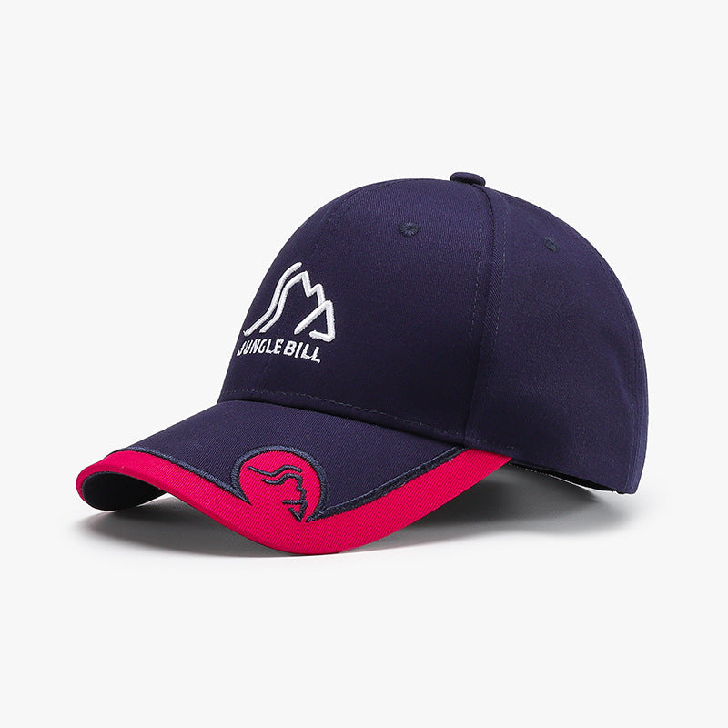 Letter Three-dimensional Embroidery Hard Top Big Head Circumference American Baseball Cap