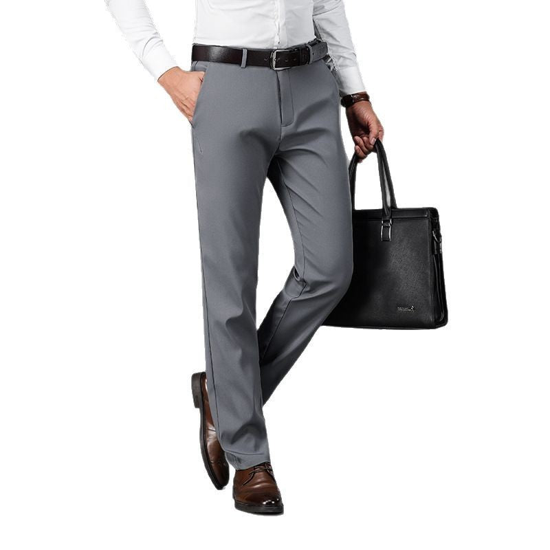 Casual Loose Spring And Autumn Straight Suit Pants