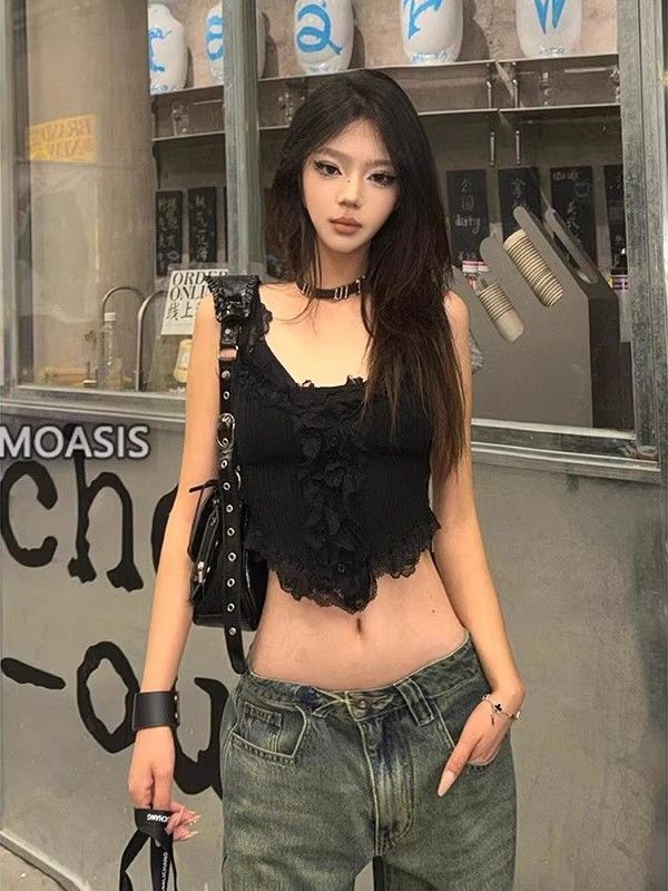High Waist Loose Drooping Mop Slimming And Straight Long Pants