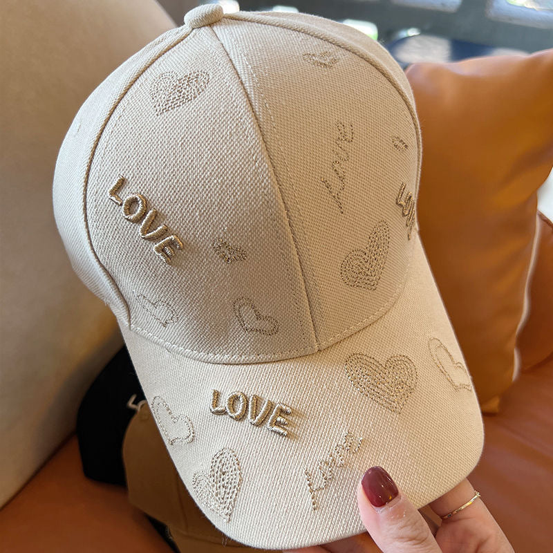 Lovers Wild Casual Sun-proof Face-looking Small Peaked Cap For Men