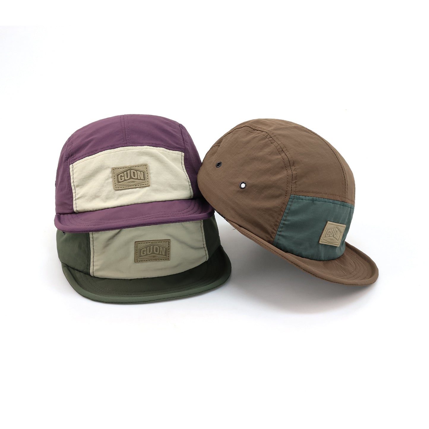 Retro Color Matching Outdoor Four Seasons Soft Brim Baseball Cap