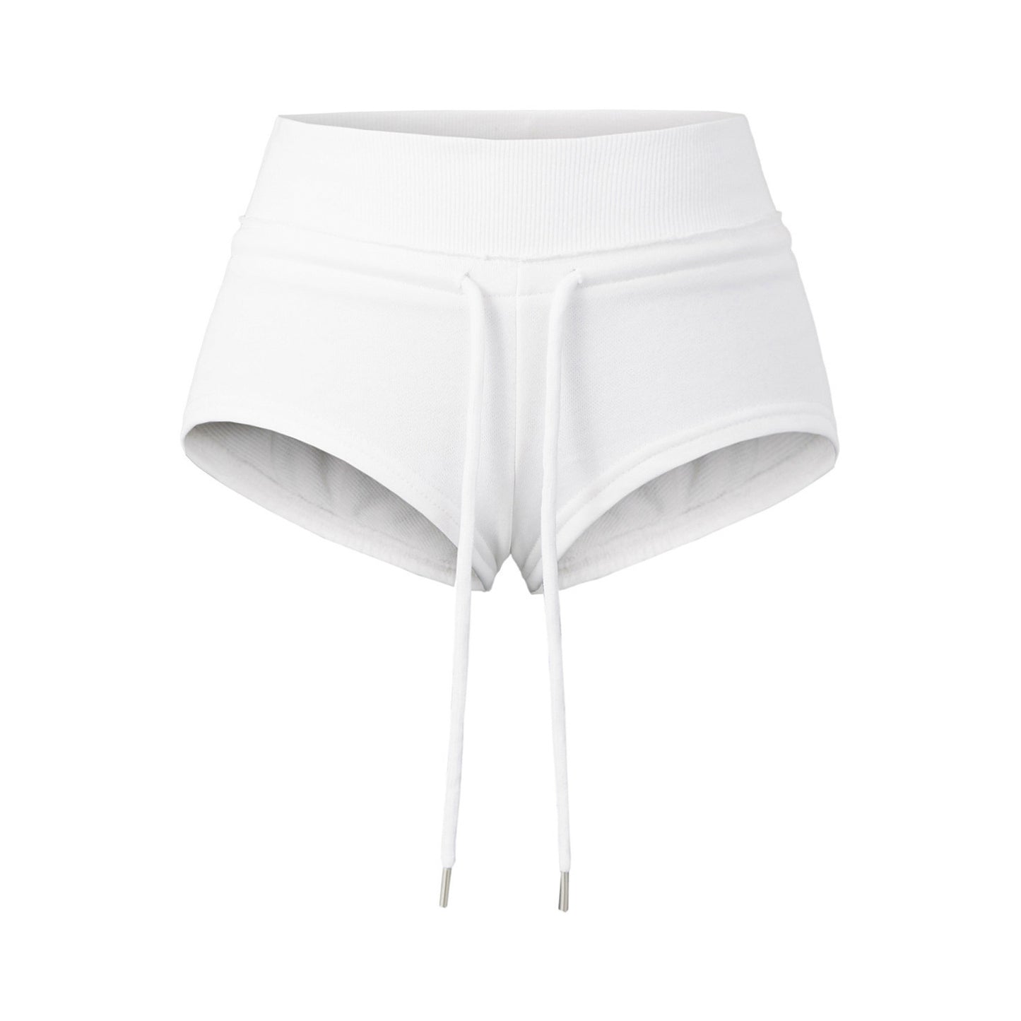 Low Waist Drawstring Shorts Women's Summer Straight A- Line Hot Pants