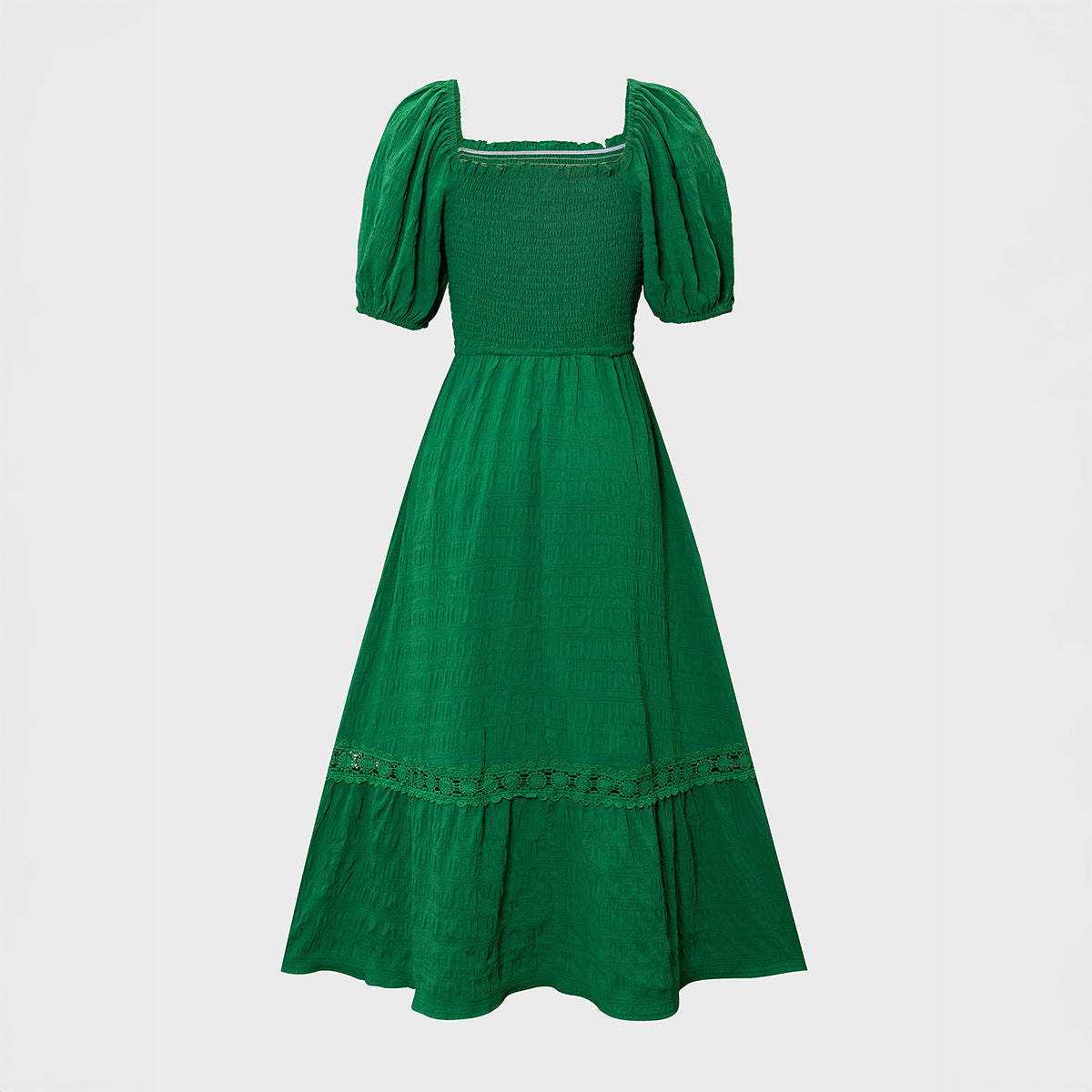 European And American Leisure Vacation Short Sleeve Dress Women's Clothing