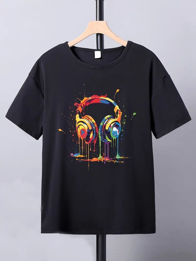Men's Printed Short-sleeved T-shirt