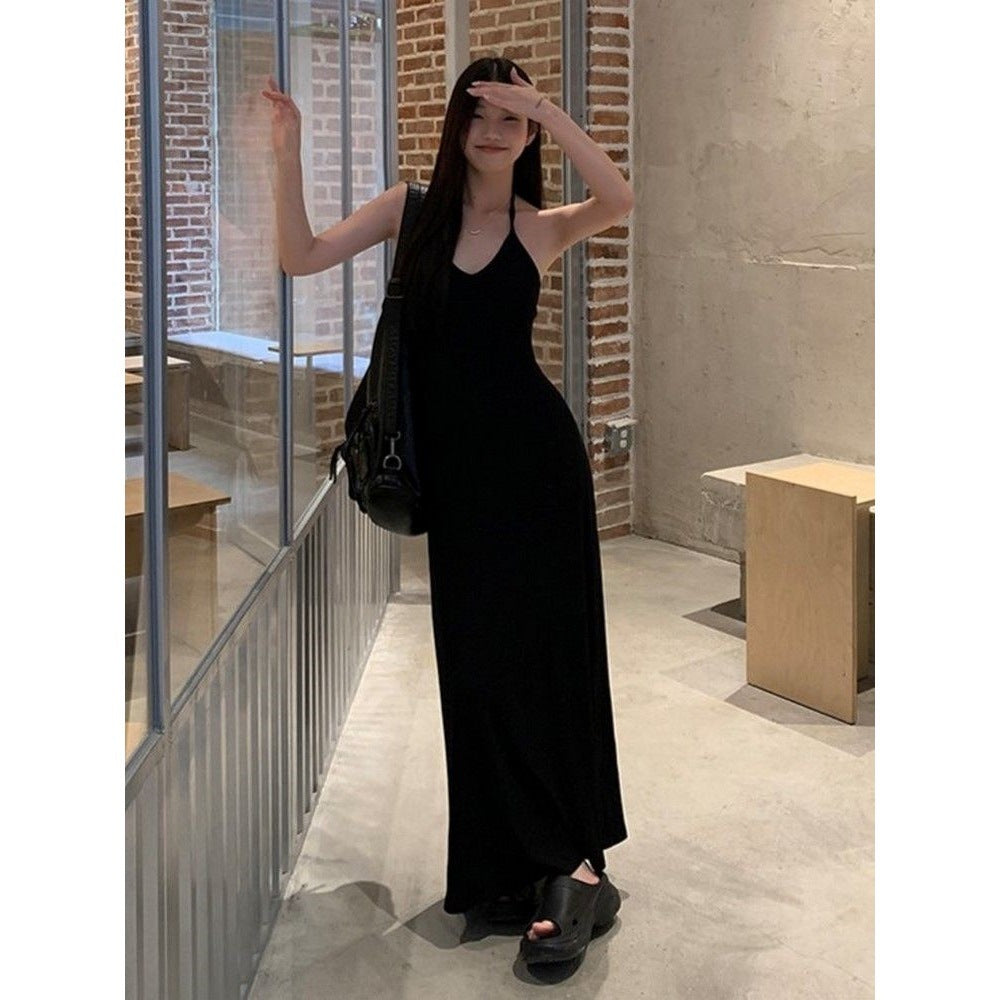 Pure Desire Halter Dress Early Spring Special-interest Design