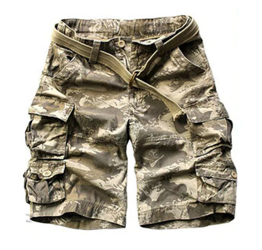 Men's Casual Multi-Pocket Workwear Shorts