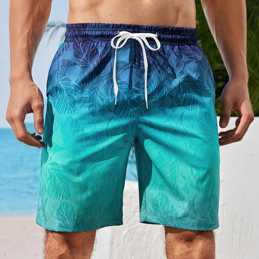 Men's Four Seasons Leisure 3D Printed Beach Shorts