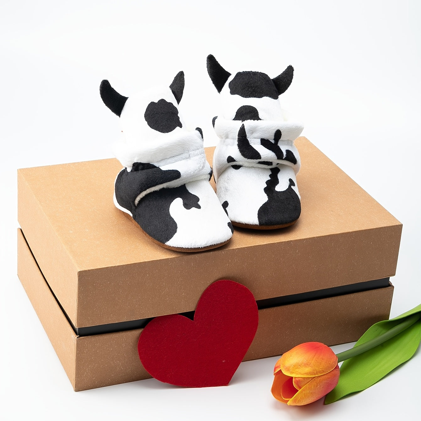 Newborn Baby Animals Warm Fleece Socks Shoes Autumn Winter