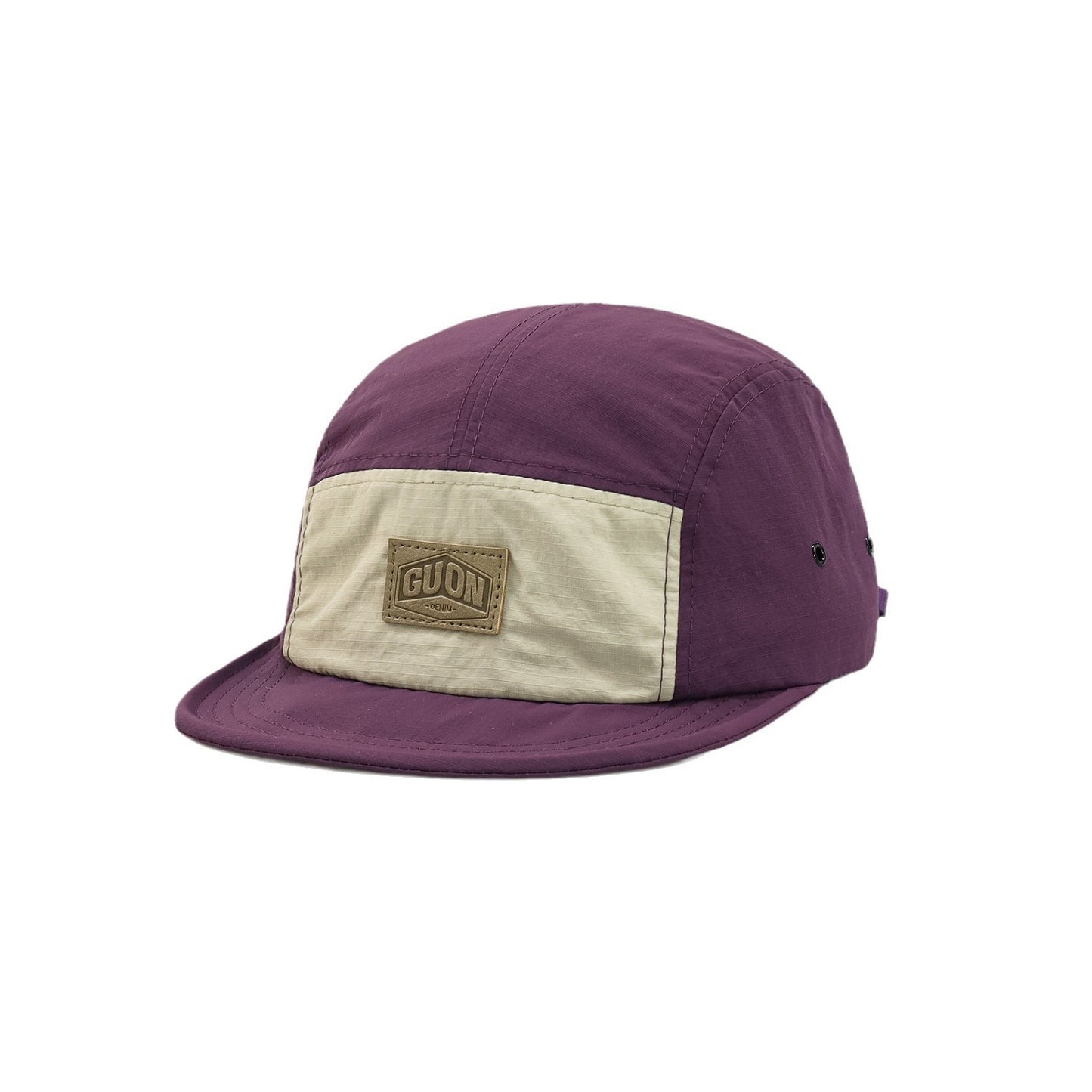 Retro Color Matching Outdoor Four Seasons Soft Brim Baseball Cap