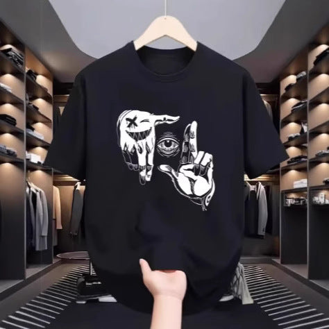 Men's Mesh Breathable Casual Round Neck Short Sleeves