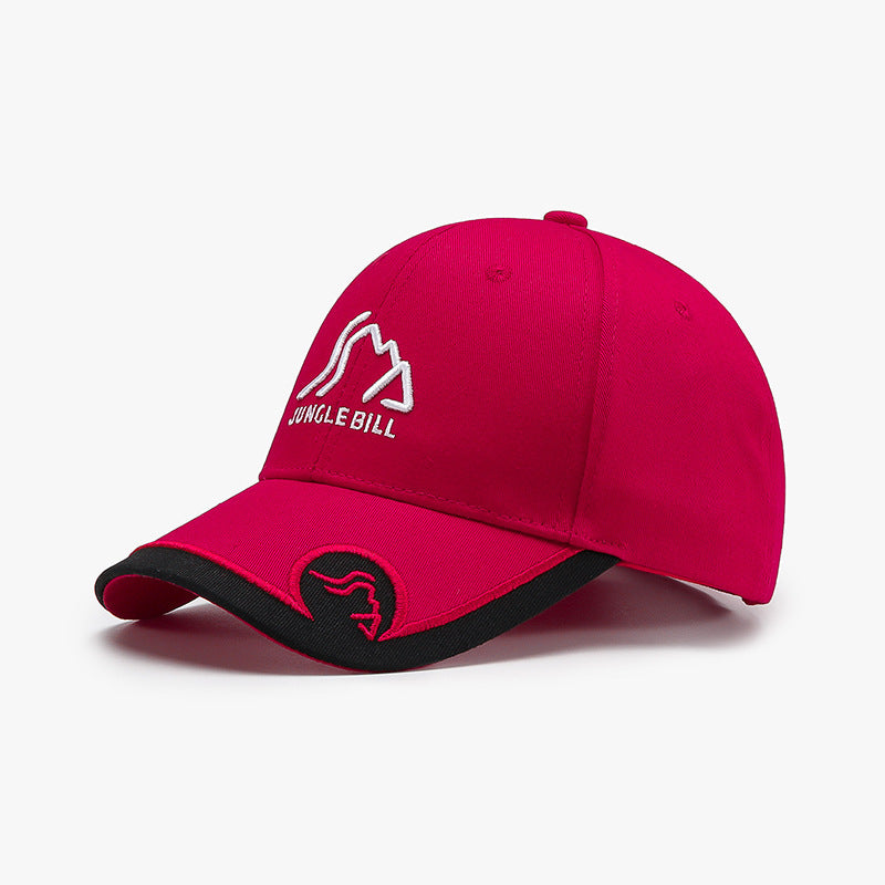 Letter Three-dimensional Embroidery Hard Top Big Head Circumference American Baseball Cap