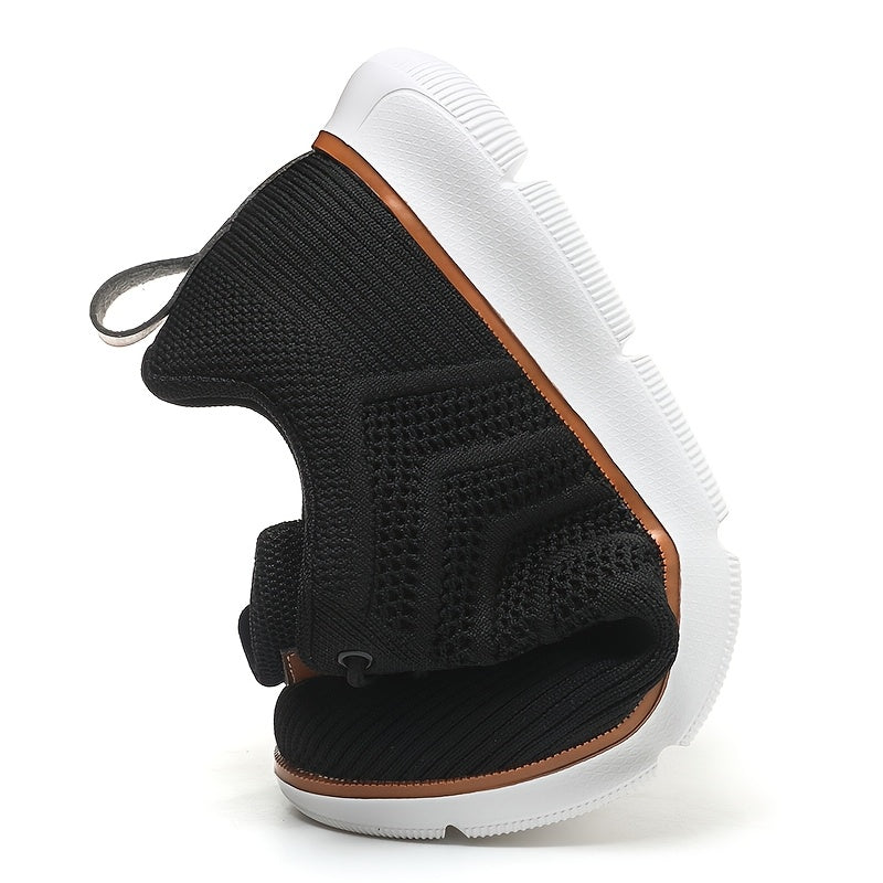 [CHTAPPILIAR EVA Sole Casual Sneakers] 1pair CHTAPPILIAR Men's Breathable Mesh Casual Sneakers, Solid Color Low Top Lace-Up Shoes with EVA Sole and Fabric Insole for Daily Wear - Spring/Summer Collection