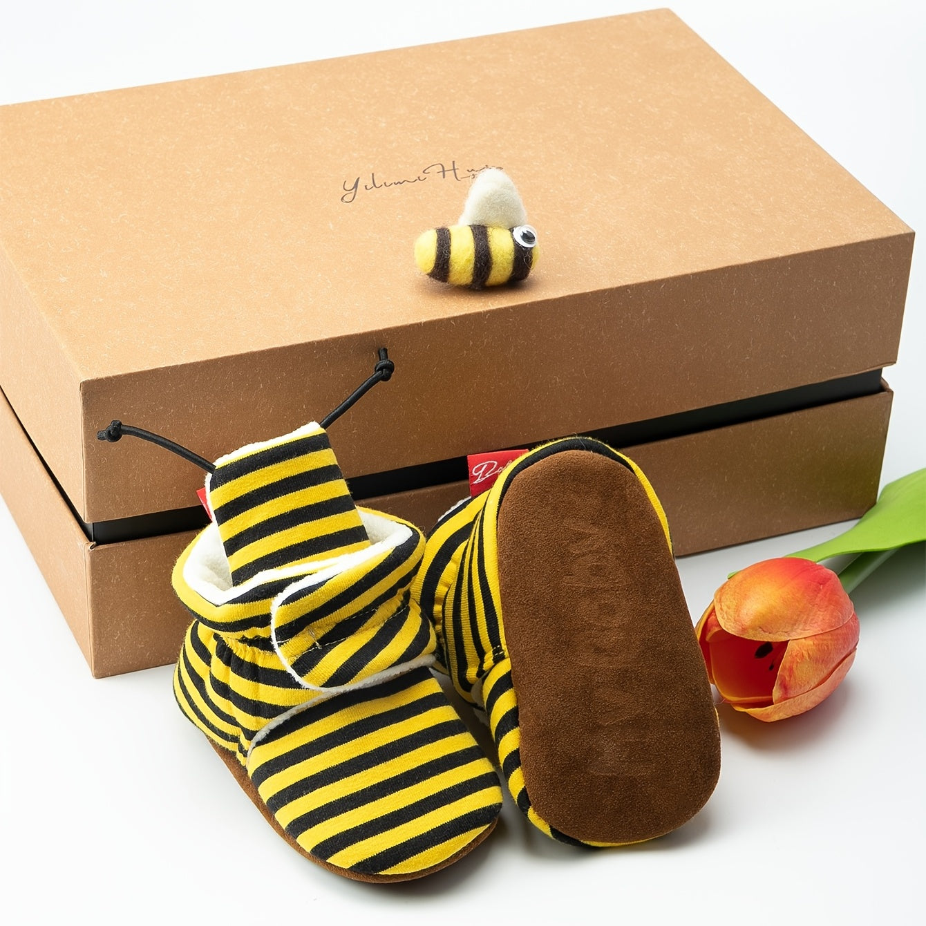 Newborn Baby Animals Warm Fleece Socks Shoes Autumn Winter