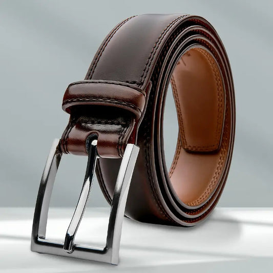 Men's Leather Simple Casual Belt