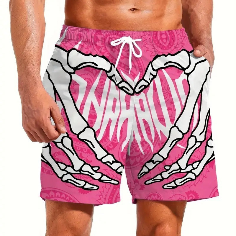 Men's Four Seasons Leisure 3D Printed Shorts