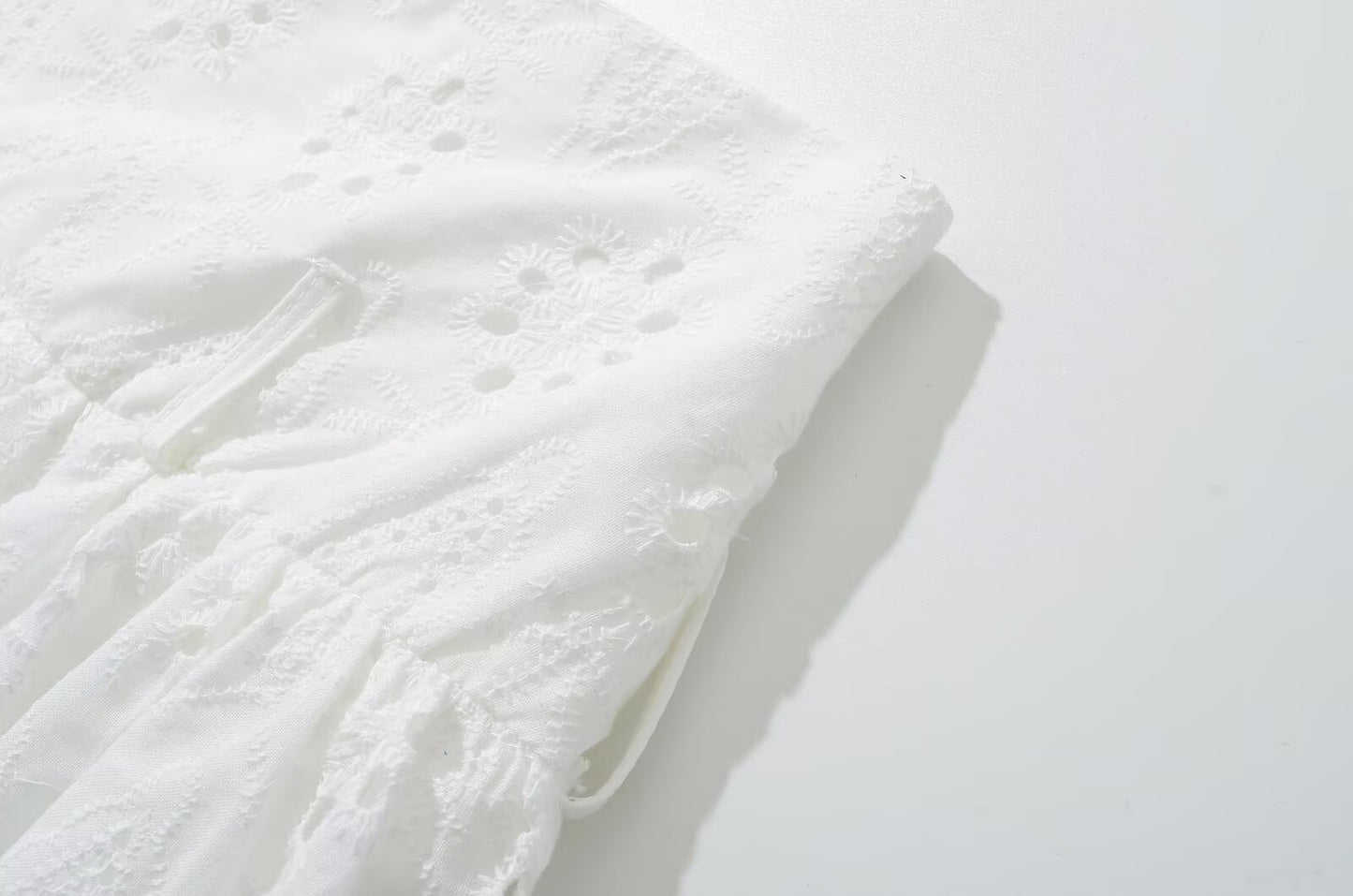 Fall Women's Clothing White Loose Lace Positioning Culottes