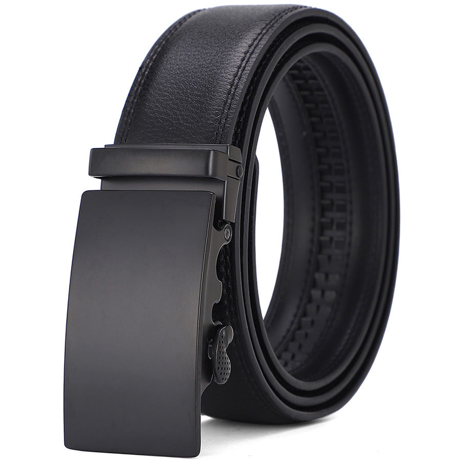 Men's All-match Automatic Buckle Cowhide Belt