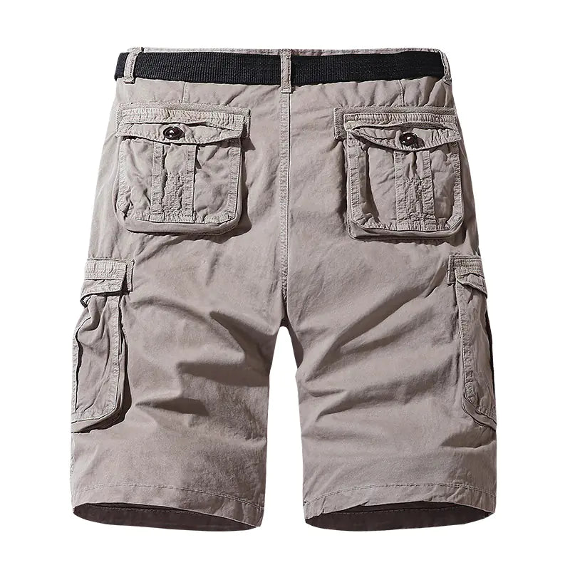 Men's Casual Cotton Multi-pocket Workwear Shorts