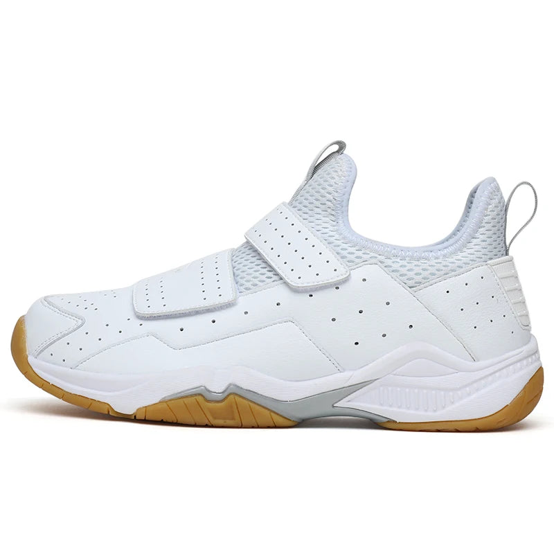 New 2025 High Quality White Volleyball Shoes for Women Sports Training Anti-slip Arch Support Sports Men Badminton Shoe Brand
