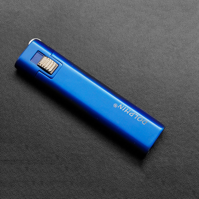 Jet Torch Lighter Grinding wheel lighter Windproof Refillable Butane Gas Blue Flame Metal Lighter