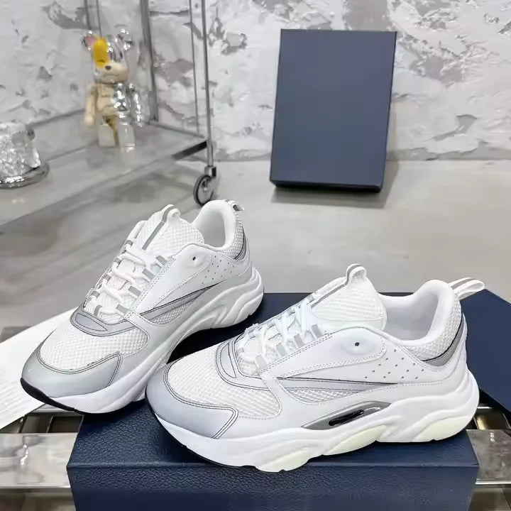 Luxury Shoes High Quality  2025 New  Luxury Designer Thick-soled Tide Shoes Men's WalkingShoes Women's Couple Shoes