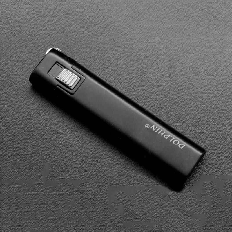 Jet Torch Lighter Grinding wheel lighter Windproof Refillable Butane Gas Blue Flame Metal Lighter