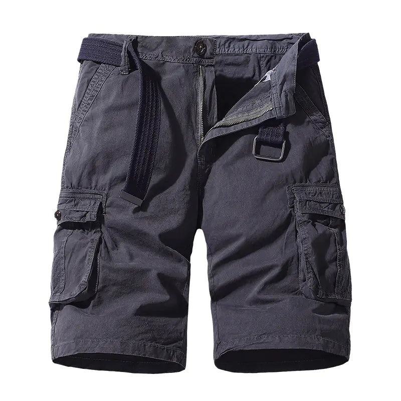 Men's Casual Cotton Multi-pocket Workwear Shorts