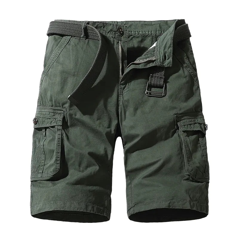 Men's Casual Cotton Multi-pocket Workwear Shorts