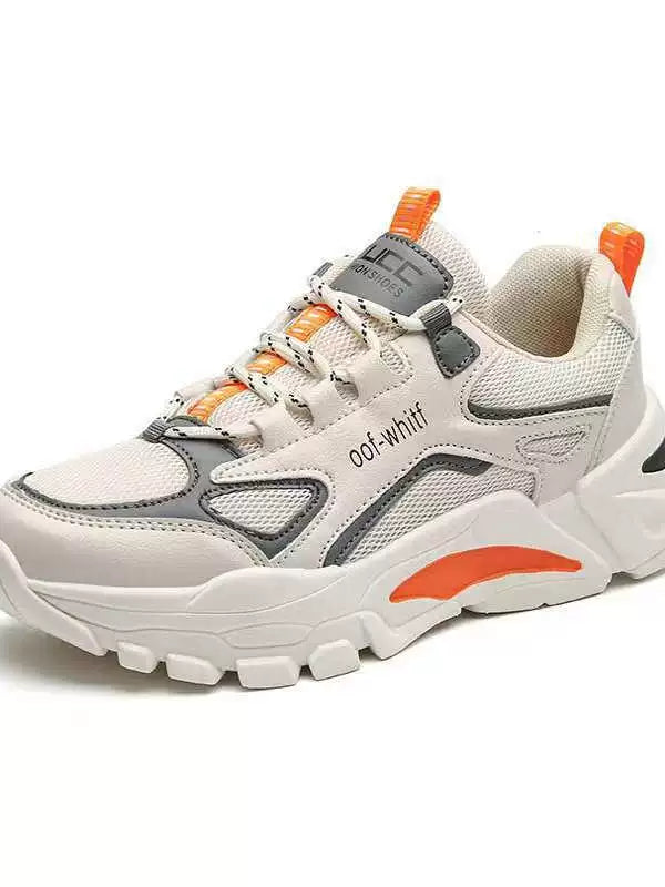 Summer Mesh Men's Breathable Shoes Sneaker Men's Summer Thin Single Mesh Plus Size Teenagers Junior High School Student Mesh Shoes