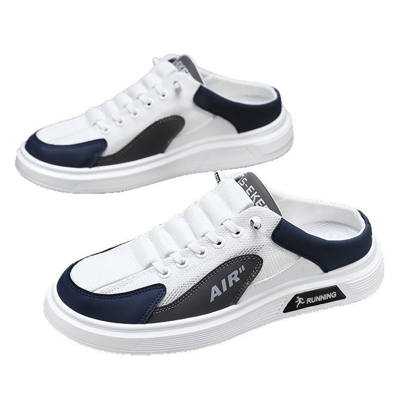 Wear-resistant Rubber Sole Low-top Casual Shoes