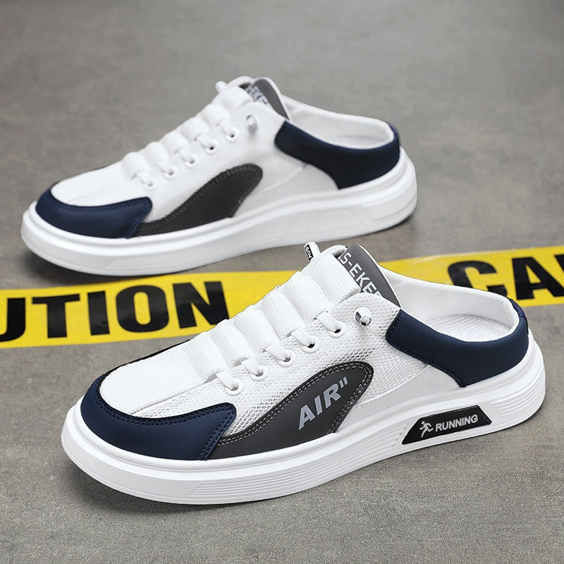 Wear-resistant Rubber Sole Low-top Casual Shoes