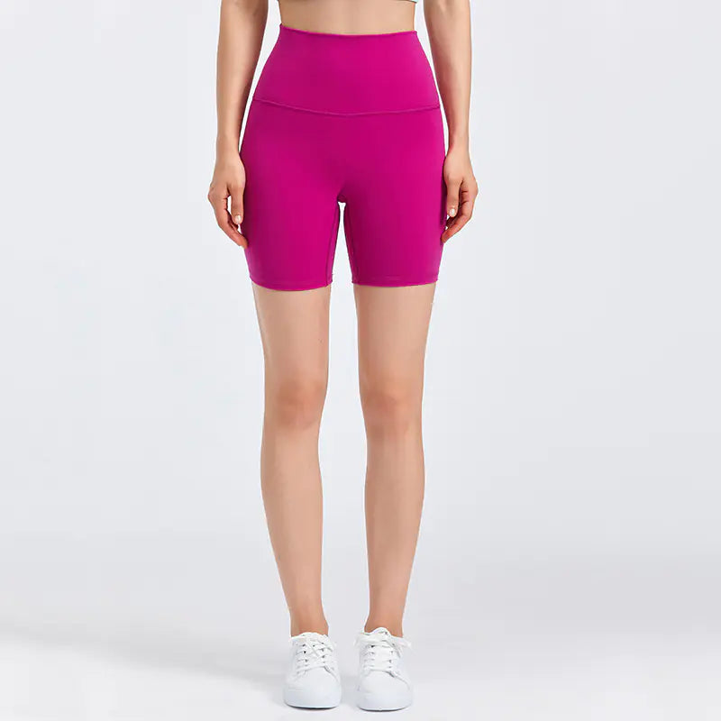 New Yoga Shorts with Skin-Friendly Elastic Fit