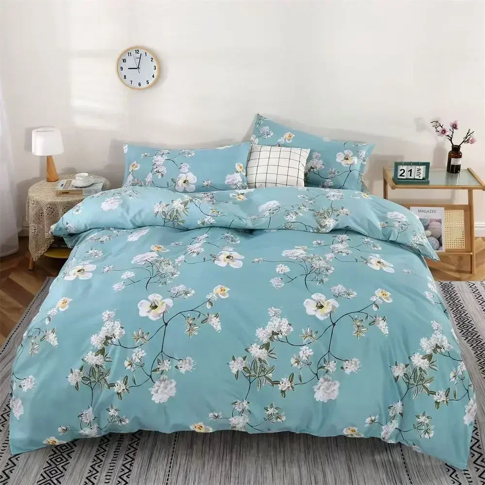 New Winter Warm Green Checkered Duvet Cover 140cm * 200cm 160cm * 200cm 180cm * 200cm Single Bed Double Bed QUEEN SIZE Bed Sack