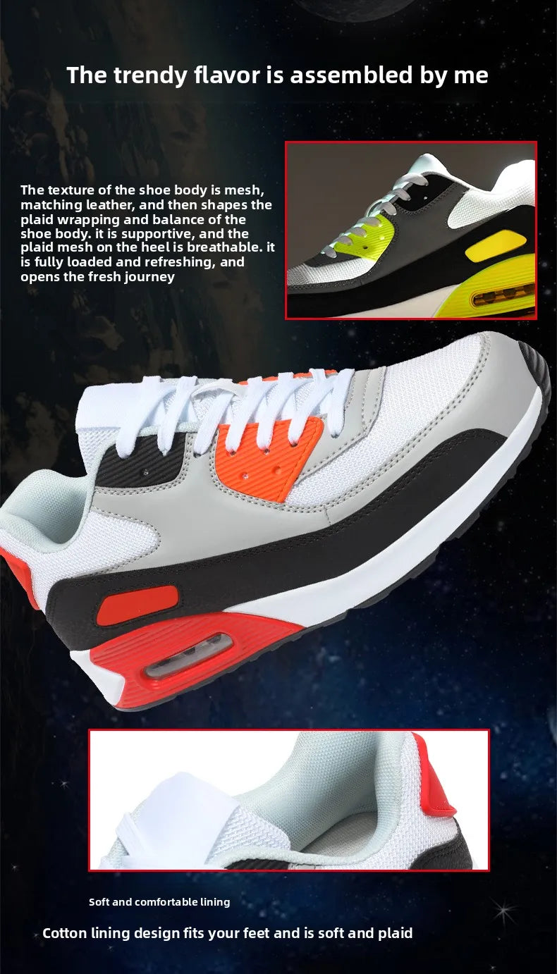 Men's Summer Running Wear Casual Sports Sneakers - Lightweight Jogging Trainer 2025 Free Shipping