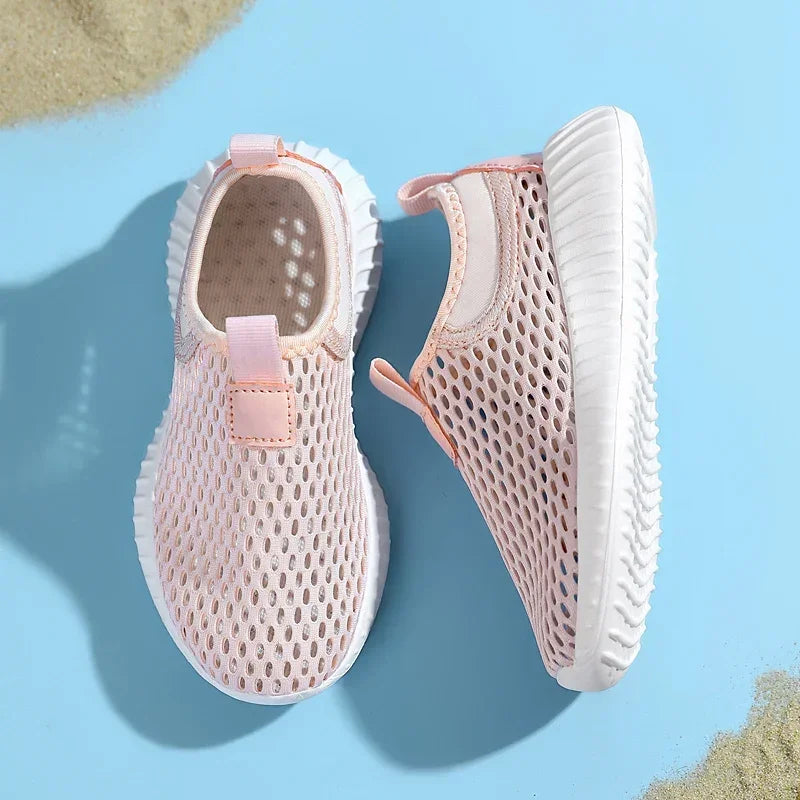 Sports Shoes for Children Summer Fashion Kids Running Shoes Boys Sneakers Tennis Girl Mesh Breathable Trainers Zapatillas Niño 8