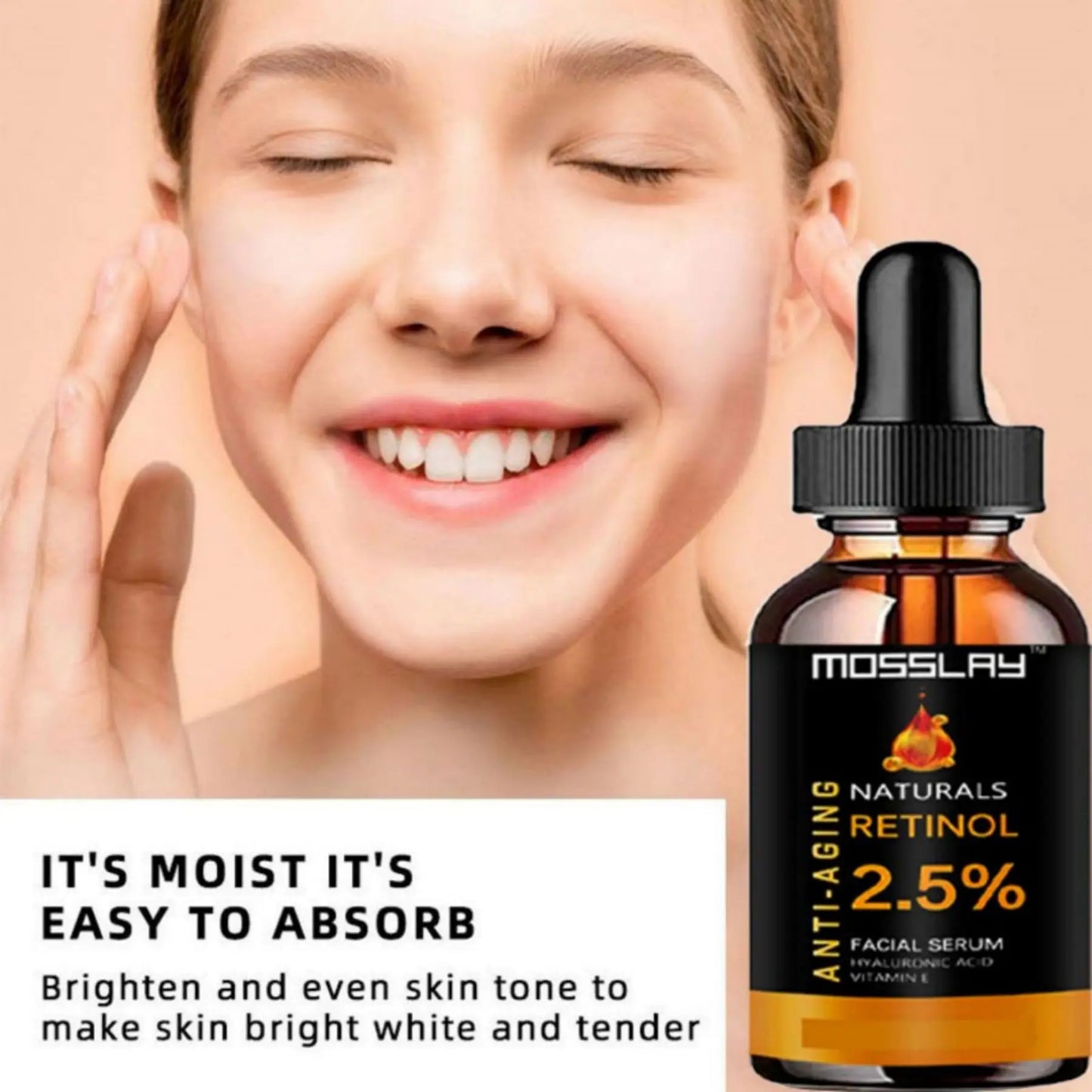 Vitamin C Liquid Serum Oil Facial Serum Hyaluronic Acid Face Serum Skin Care