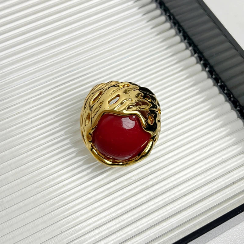 Fashion Jewelry Geometric Big Rings For Women Female Gifts Finger Accessories