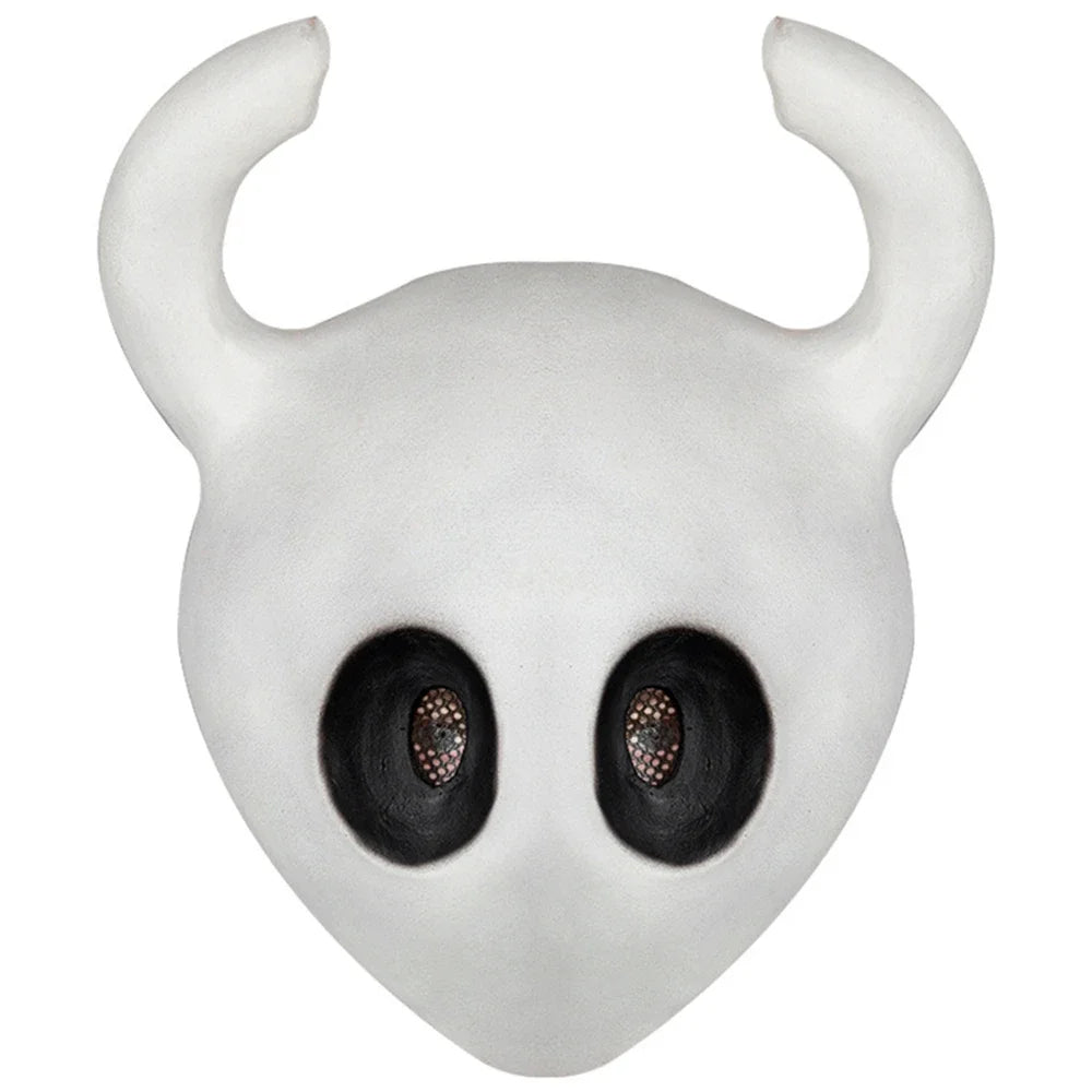 Party Prop Hollow Knight Mask Game Cosplay Latex Helmet Halloween Novelty Lovely Costume Dress Up Adventure